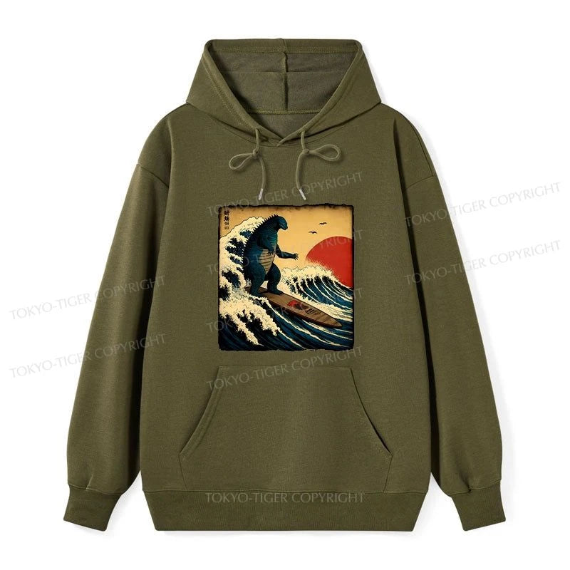 Tokyo-Tiger The Great Wave Classic Hoodie