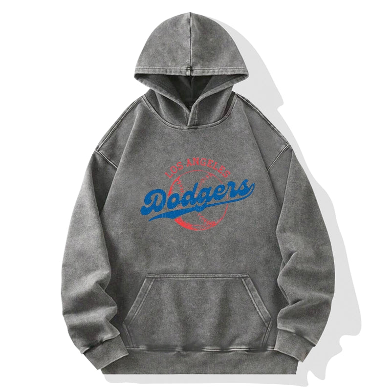 Tokyo-Tiger Ohtani 17-Retro-Dodgers Washed Hoodie