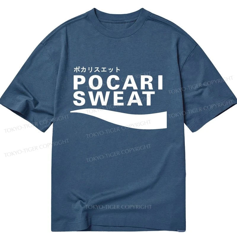 Tokyo-Tiger Japanese Pocari Sweat Logo Classic T-Shirt