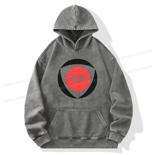 Tokyo-Tiger Rotary Japan Car Washed Hoodie