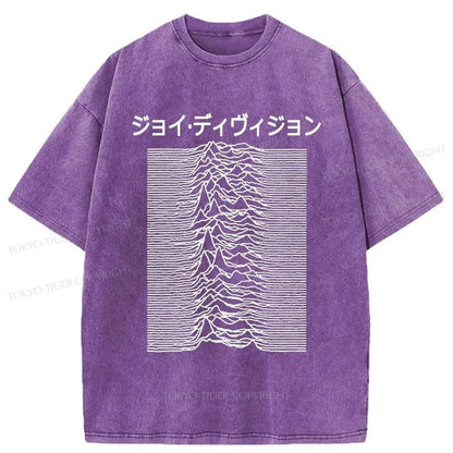 Tokyo-Tiger Pleasures Division Japan Ladies Washed T-Shirt