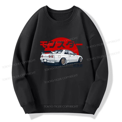 Tokyo-Tiger Monster. Skyline R32 GTR Sweatshirt