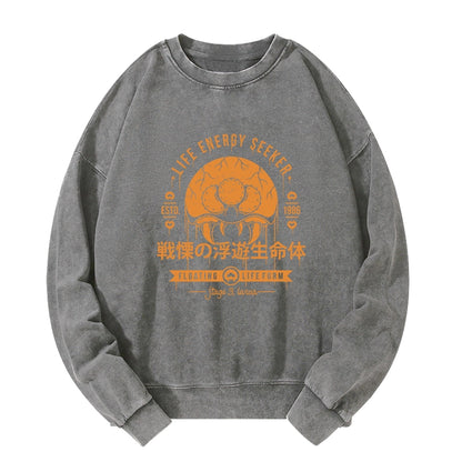 Tokyo-Tiger The Dangerous Larva Washed Sweatshirt