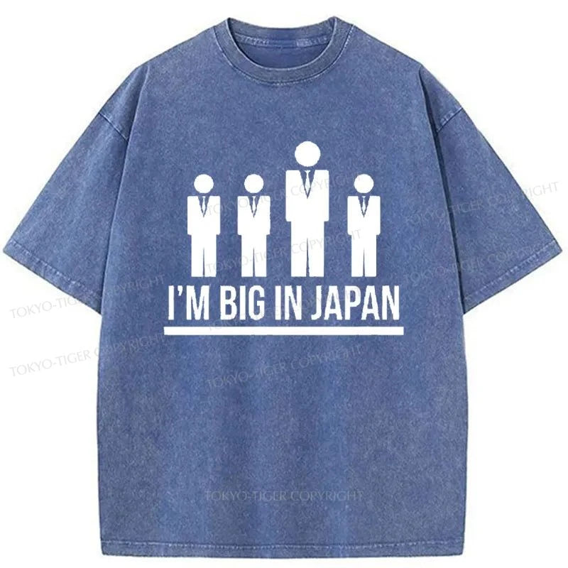 Tokyo-Tiger I'm Big In Japan Washed T-Shirt