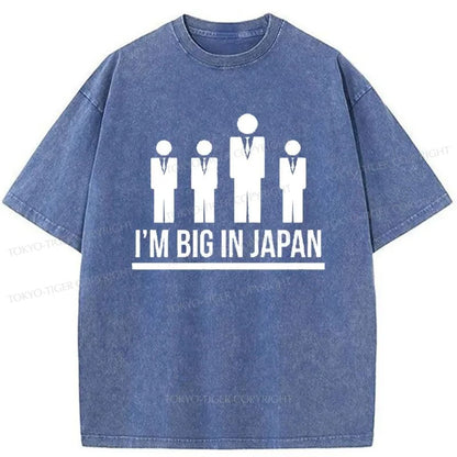 Tokyo-Tiger I'm Big In Japan Washed T-Shirt