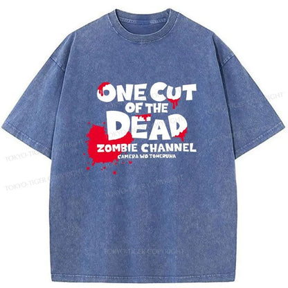 Tokyo-Tiger One Cut Of The Dead Washed T-Shirt