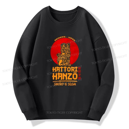 Tokyo-Tiger Hattori Hanzo Katana Sweatshirt