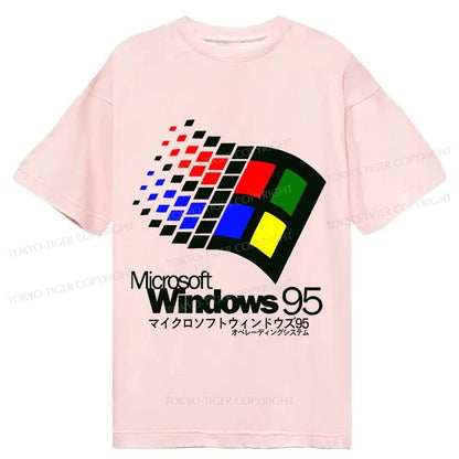 Tokyo-Tiger Windows 95 Logo Classic T-Shirt