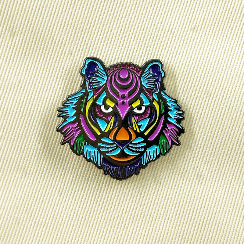 Tokyo-Tiger Mystic Colorful Tiger Pin