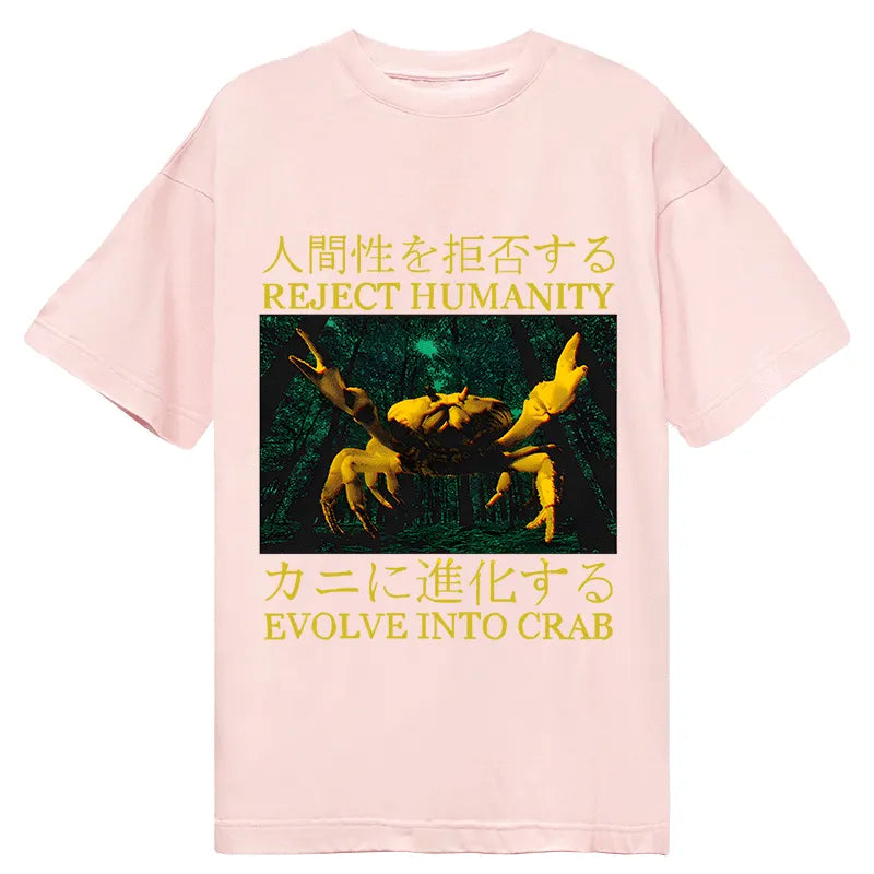 Tokyo-Tiger Evolve Into Crab Vintage Active Classic T-Shirt