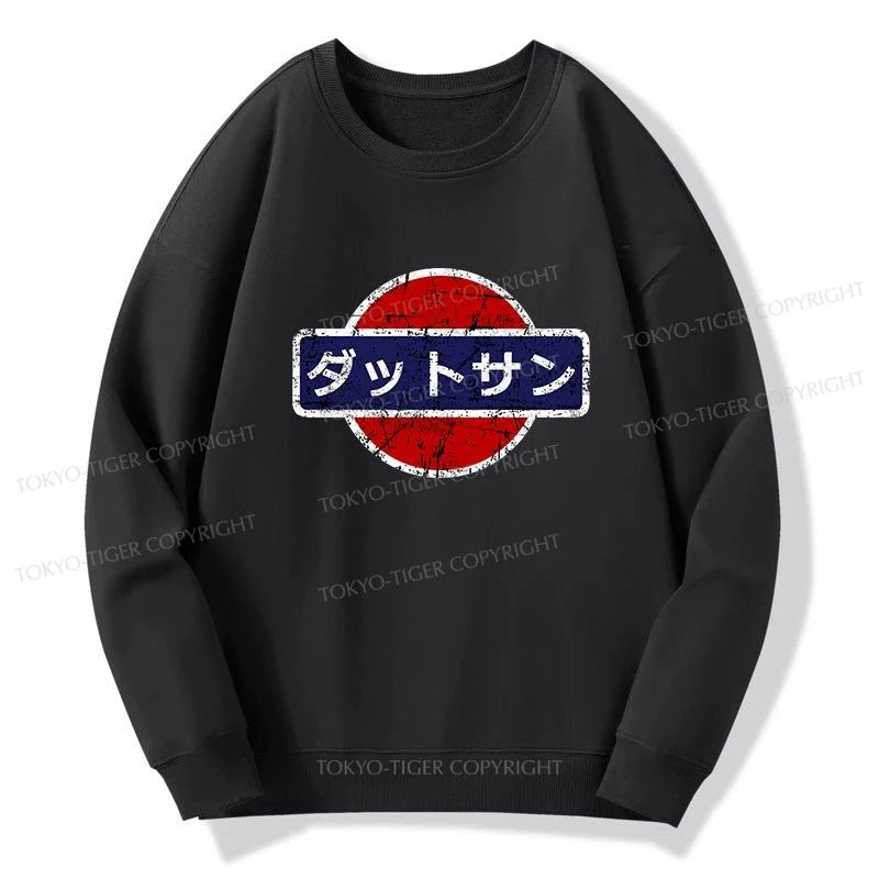 Tokyo-Tiger Datsun Vintage Japanese Car Sweatshirt