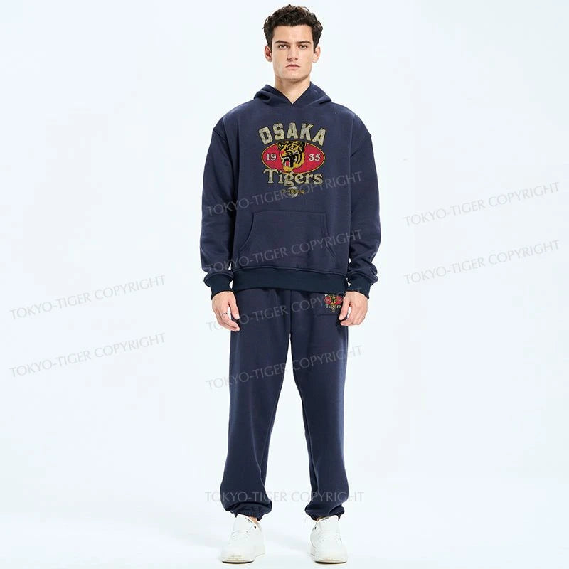 Tokyo-Tiger Osaka Tigers 1935 Fleece Lined Hoodie Set