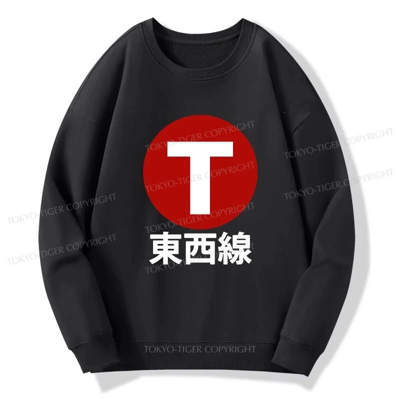 Tokyo-Tiger Tozai Line Kyoto Sweatshirt