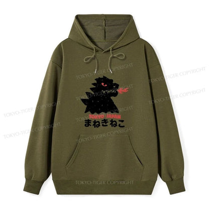 Tokyo-Tiger Japanese Fortune Cat Classic Hoodie