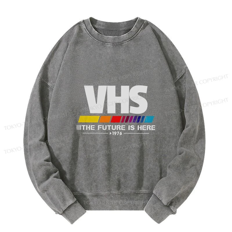 Tokyo-Tiger VHS Japanese Washed Sweatshirt