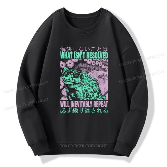 Tokyo-Tiger What Ist Resolved Forg Sweatshirt