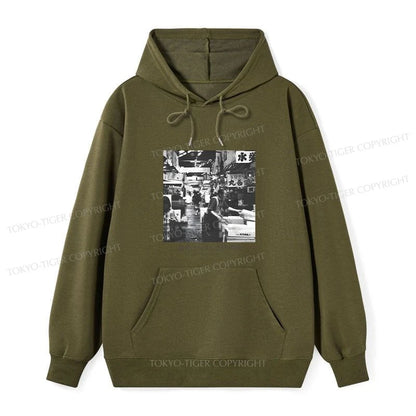 Tokyo-Tiger Tsukiji Fish Market Photo Classic Hoodie