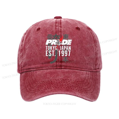 Tokyo-Tiger  Pride FC Tokyo Japan Washed Cap