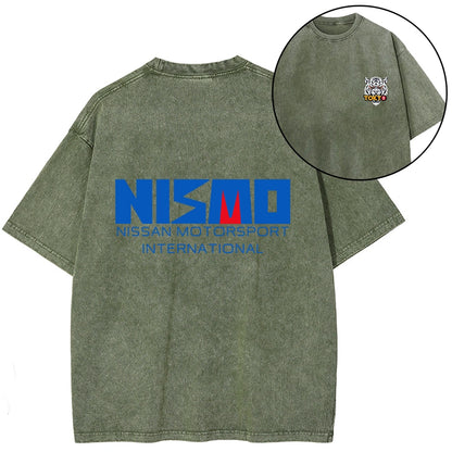 Tokyo-Tiger Nismo Japanese Front Back Washed T-Shirt