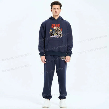 Tokyo-Tiger The Yokai Club Fleece Lined Hoodie Set