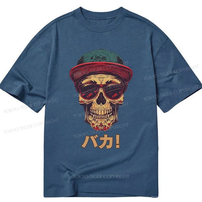 Tokyo-Tiger Fashion Skull Japanese Classic T-Shirt