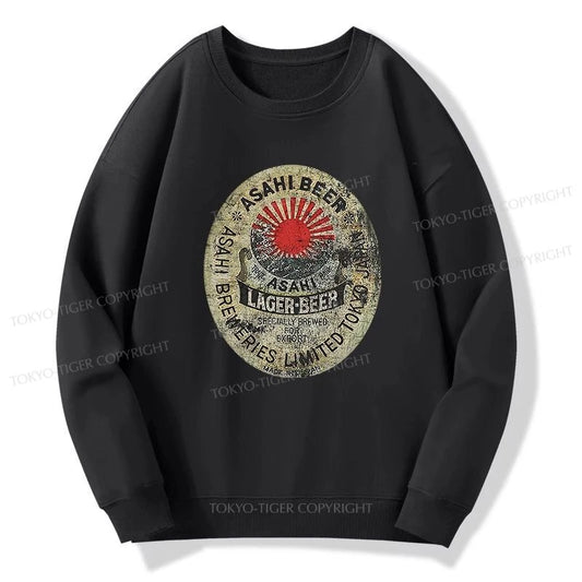 Tokyo-Tiger ASAHI BEER Japanese Sweatshirt