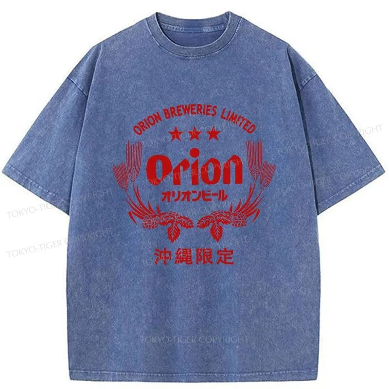 Tokyo-Tiger Orion Okinawa Limit Washed T-Shirt