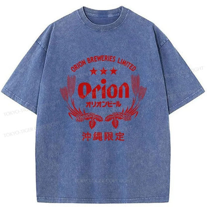 Tokyo-Tiger Orion Okinawa Limit Washed T-Shirt