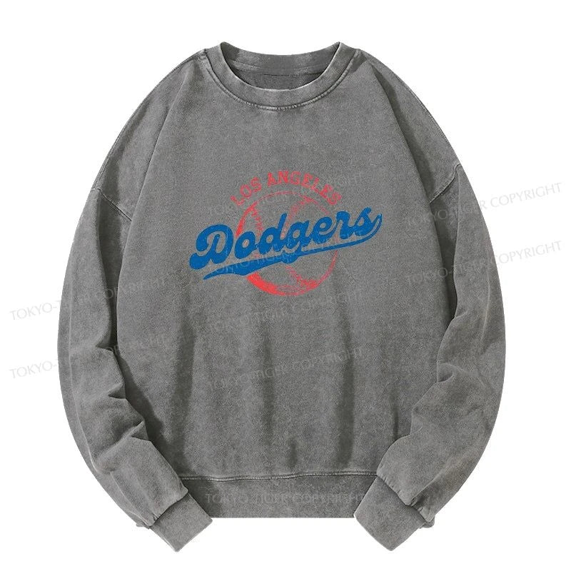 Tokyo-Tiger Ohtani 17-Retro-Dodgers Washed Sweatshirt