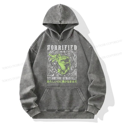 Tokyo-Tiger Silly Frog Japanese Washed Hoodie