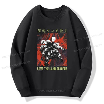 Tokyo-Tiger Real Scary Spiders Sweatshirt