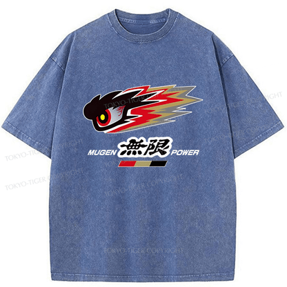 Tokyo-Tiger Mugen Power Japan Washed T-Shirt