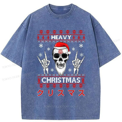 Tokyo-Tiger Heavy Christmas Japan Washed T-Shirt