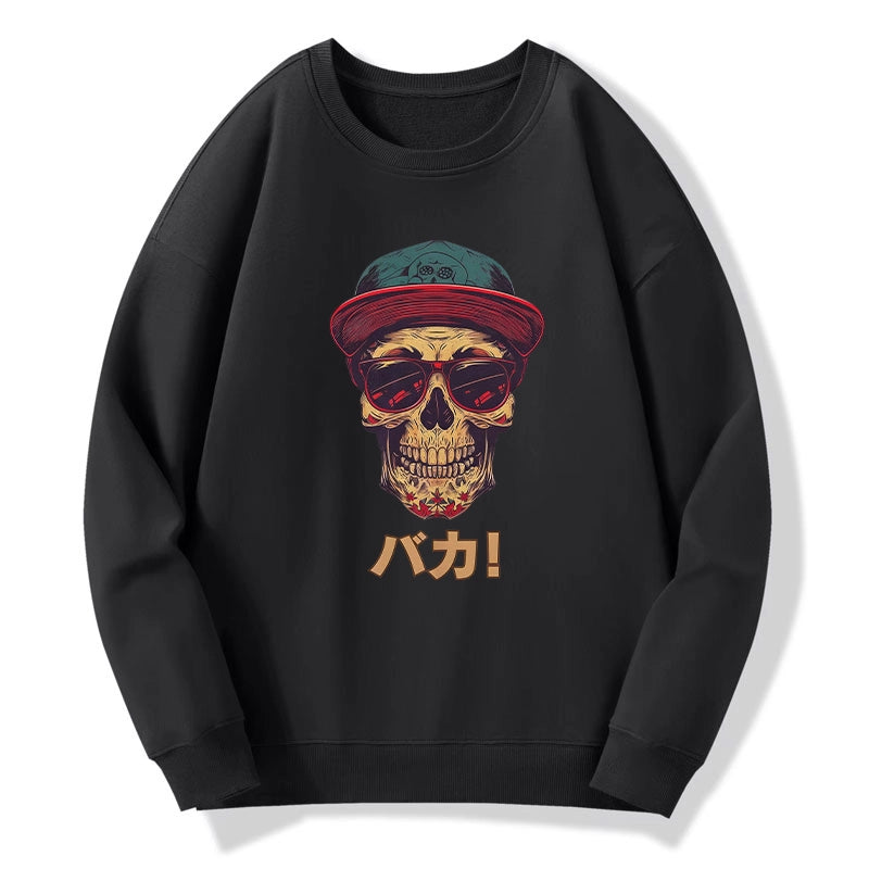 Tokyo-Tiger Fashion Skull Japanese Sweatshirt