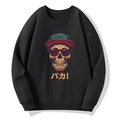 Tokyo-Tiger Fashion Skull Japanese Sweatshirt