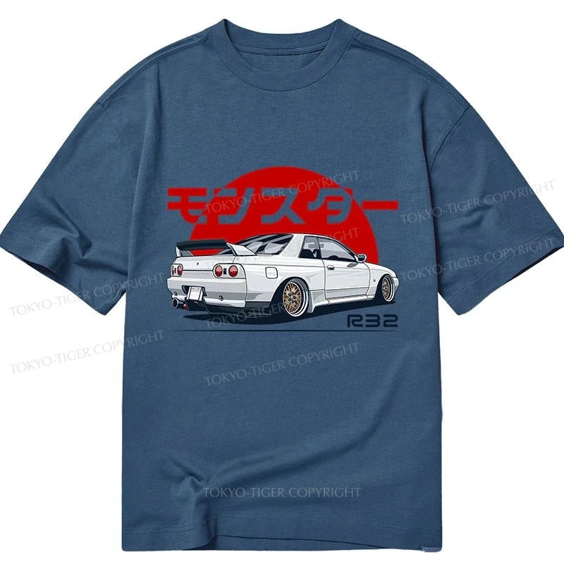 Tokyo-Tiger Monster. Skyline R32 GTR Classic T-Shirt