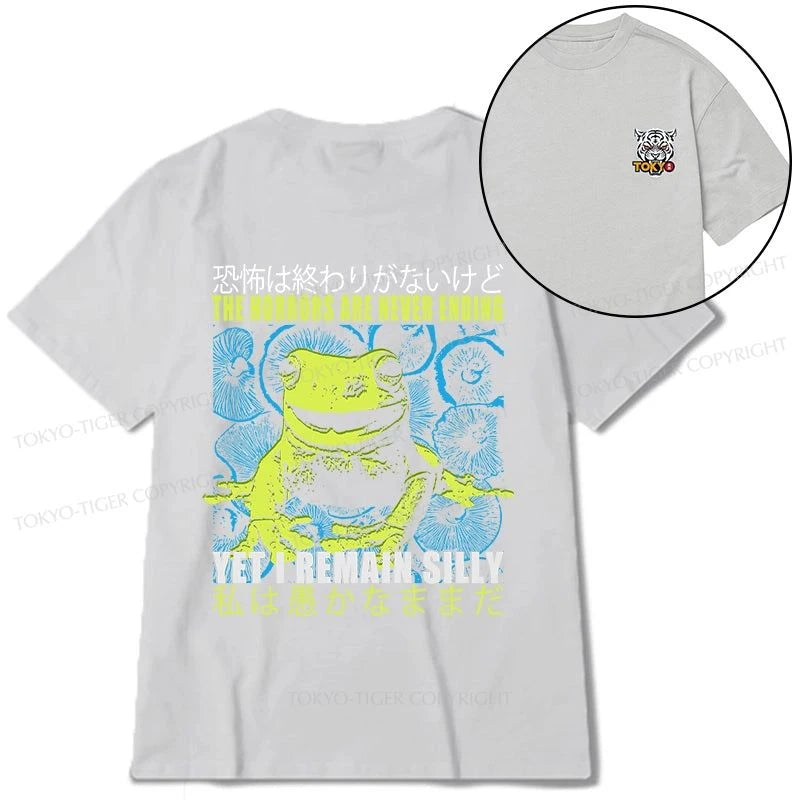 Tokyo-Tiger A Self-Aware Frog Front Back Classic T-Shirt