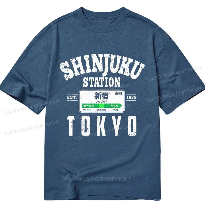 Tokyo-Tiger Shinjuku Station Yamanote Line Classic T-Shirt