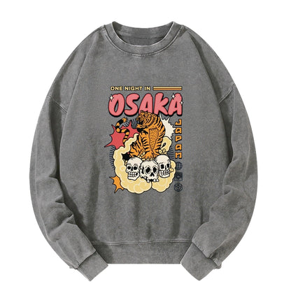 Tokyo-Tiger Osaka Tiger Washed Sweatshirt