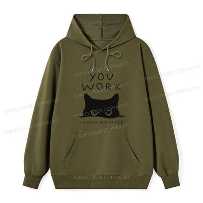 Tokyo-Tiger A Cat That Spies Classic Hoodie