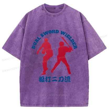 Tokyo-Tiger Otani Shohei's Skilledness Washed T-Shirt