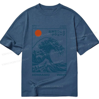 Tokyo-Tiger Hokkaido Wave Japan Classic T-Shirt