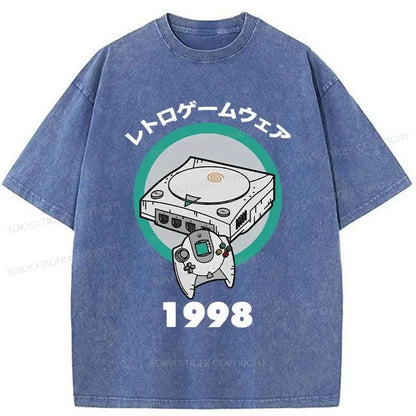 Tokyo-Tiger Dreamcast Japanese Washed T-Shirt