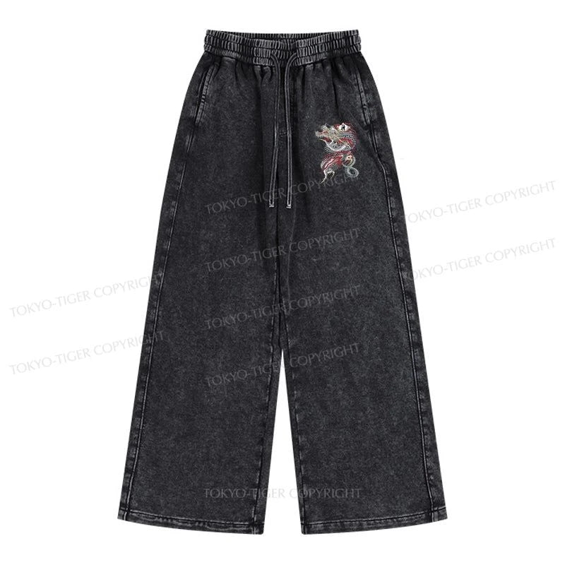 Tokyo-Tiger Dragon of Dojima Washed Sweatpants