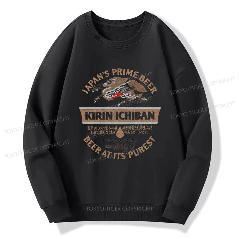 Tokyo-Tiger Kirin Ichiban Beer Japan Sweatshirt