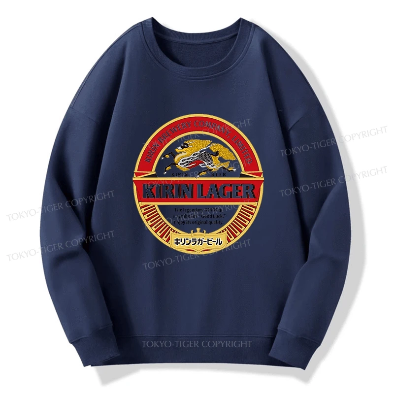 Tokyo-Tiger Kirin Ichiban Beer Logo Japan Sweatshirt