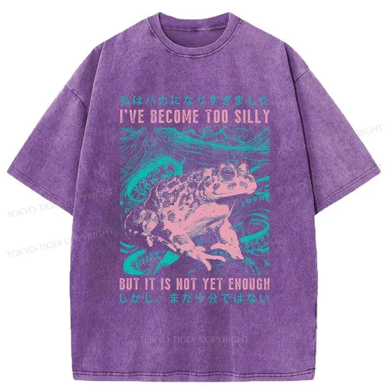 Tokyo-Tiger Stupid Frog Janpan Washed T-Shirt