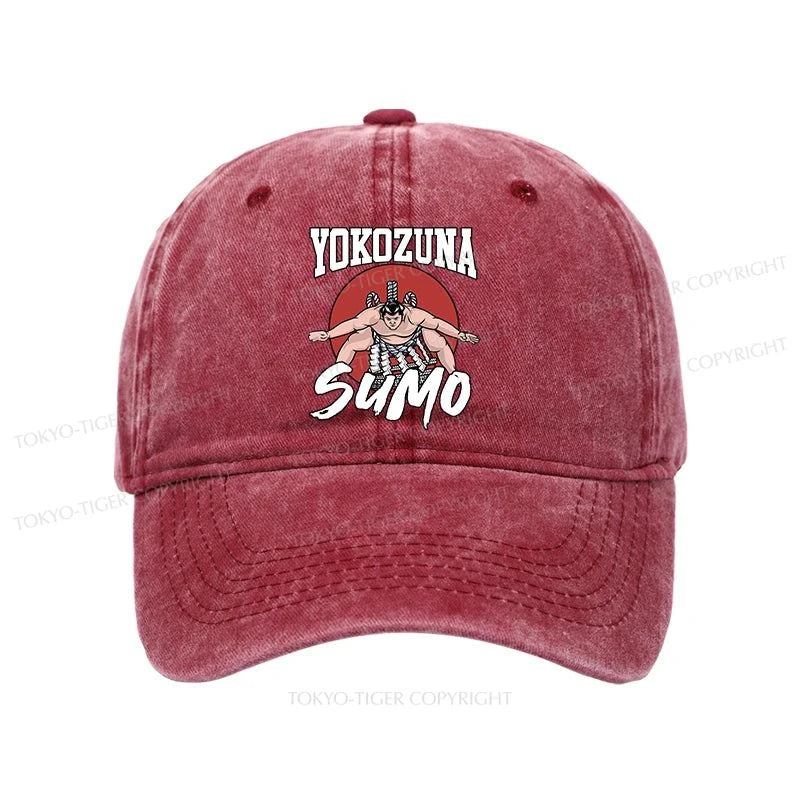 Tokyo-Tiger Yokozuna Sumo Washed Cap