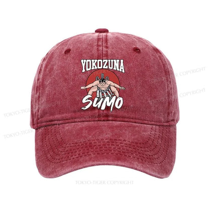 Tokyo-Tiger Yokozuna Sumo Washed Cap