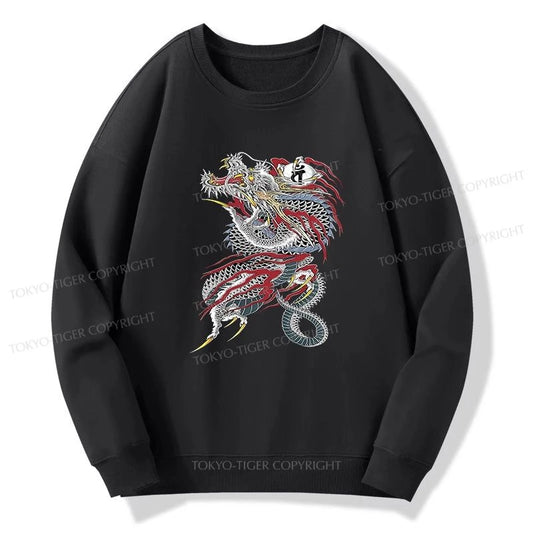 Tokyo-Tiger Dragon of Dojima Sweatshirt